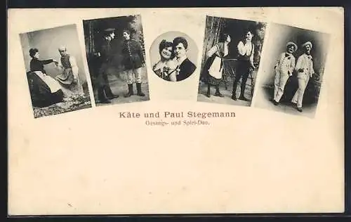 AK Käte und Paul Stegemann, Gesangs- und Spiel-Duo