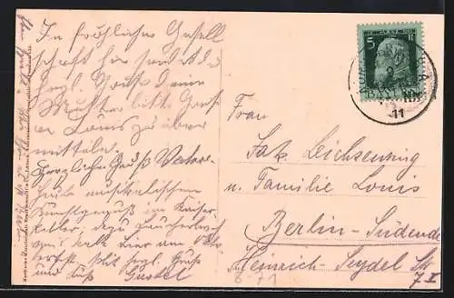 AK Damenorchester J. Sturm im Passepartout