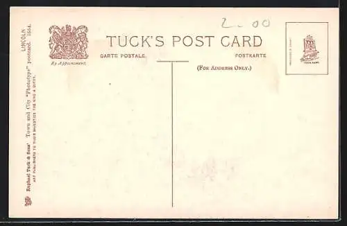 AK Lincoln, Stonebow, Partie im Ort