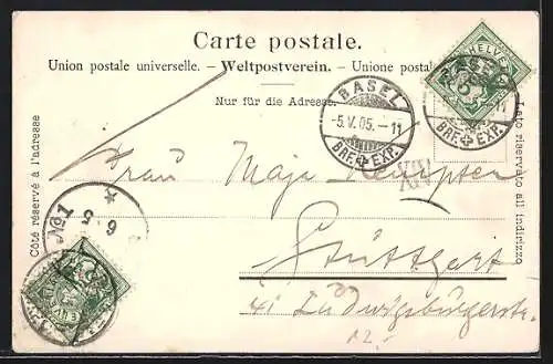 AK Luzern, Markttag am Fluss