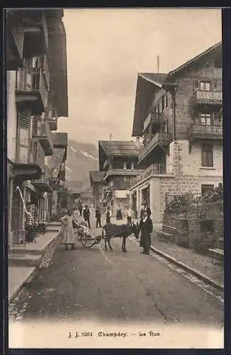 AK Champéry, La Rue