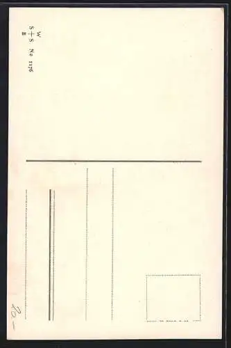 AK Erotik, Ein Mann fasst zwei Frauen beim Spazieren an den Hintern