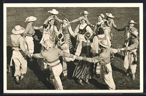 AK Tautinis sokis, Nationaltanz