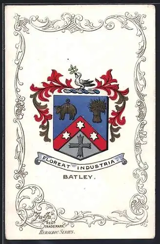 AK Batley, Coat of Arms, Floreat Industria