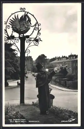 AK Harrogate, Old Swan-Hotel, The Hornblower