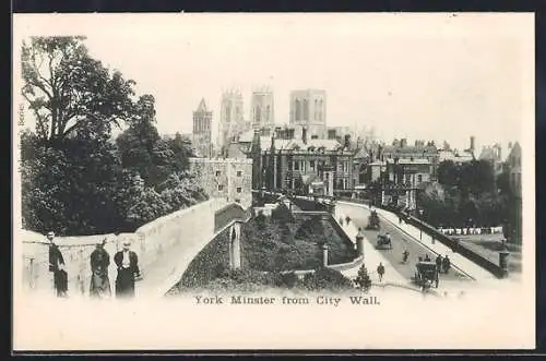 AK York, Minster from City Wall