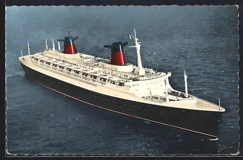 AK Passagierschiff France, French Line