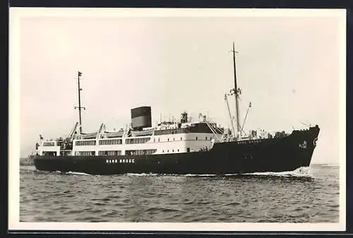 AK MS Hans Broge in Fahrt