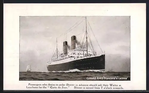 AK Cunard RMS Franconia