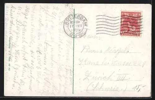 AK Passagierschiff SS Noordam in voller Fahrt