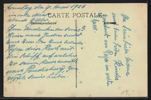 AK Paquebot Compiegne der Messageries Maritimes