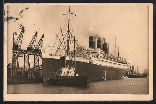 AK Le Havre, Transatlantique Paris