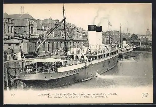 AK Dieppe, Paquebot Newhaven