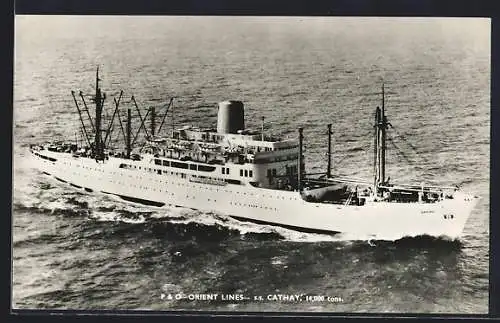 AK Passagierschiff SS Cathay der P & O Orient Lines
