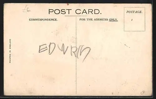 Künstler-AK Passagierschiff Ausonia in Küstennähe