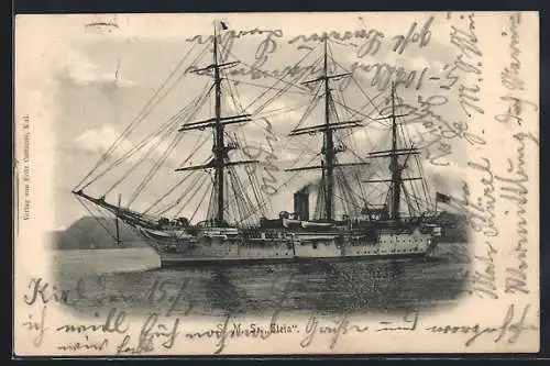 AK SMS Stein auf See