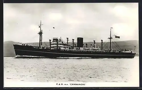 AK P & O MV Cannanore in Fahrt