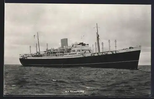 AK MV Rangitoto auf See