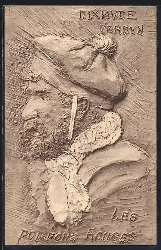 Künstler-AK Matrose der Pompons Rouges