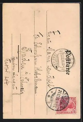 AK Dampfer Cobra in voller Fahrt