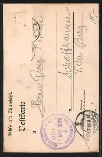 AK Passagierschiff Odin in voller Fahrt