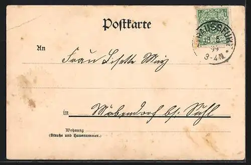 AK Henschleben b. Staussfurt, Geschäftspersonal der Firma Gebr. Conrad