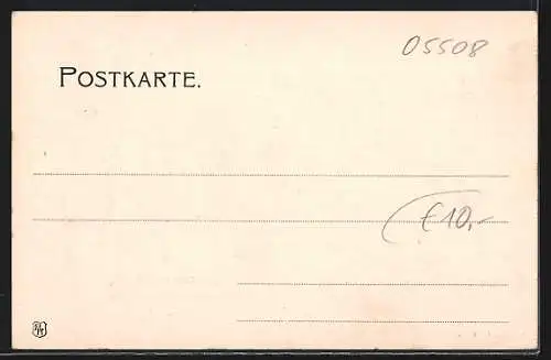 AK Sülzhayn /Harz, Heilstätte v. Schäfer mit kleiner Versammlung