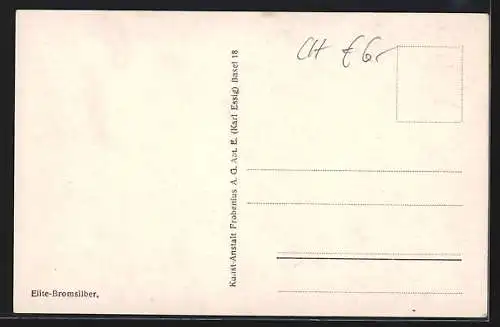 AK Bern, Fleischmarkt an der Kesslergasse