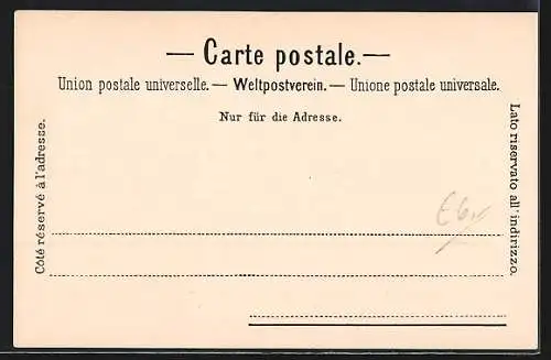 AK Genève, Rue des Allemands