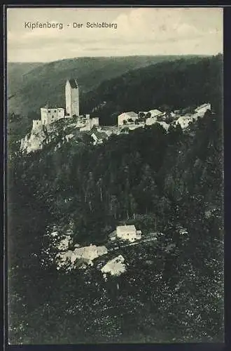 AK Kipfenberg, Schlossberg aus der Vogelschau