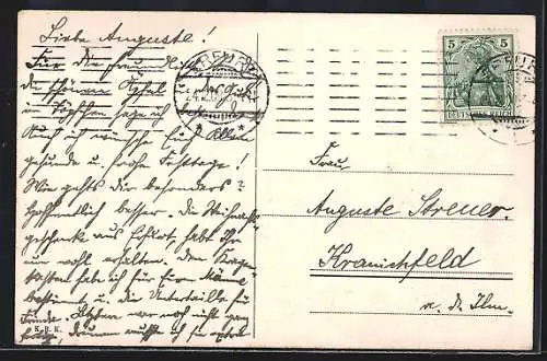 AK Erfurt, Pferdekutschen vor dem Bahnhof