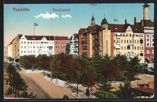 AK Berlin-Neukölln, Boddinplatz