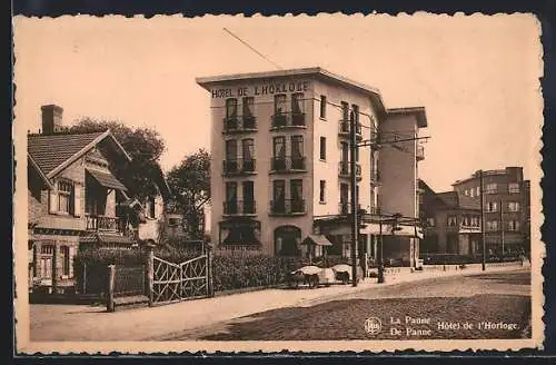 AK La Panne, Hotel de l`Horloge