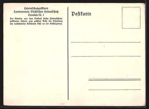 AK Glauchau, Kinderheim, Ehemaliges Hammerherrenhaus in Schmalzgrube