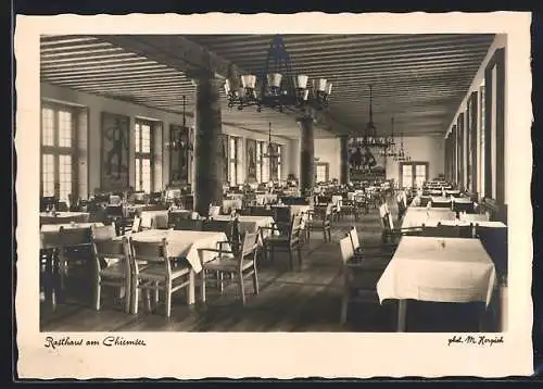 AK Felden, Autobahn-Rasthaus am Chiemsee, Grosser Gastraum