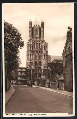 AK Ely, Cathedral, The West Towers