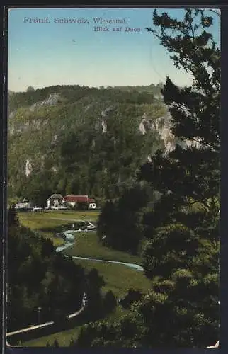 AK Doos / Fränk. Schweiz, Blick auf den Ort