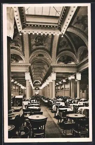 AK München, Cafe Luitpold, Briennerstrasse, Innenansicht