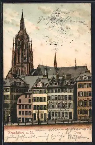 AK Alt-Frankfurt, Restaurant S. Lang Hamm und Dom