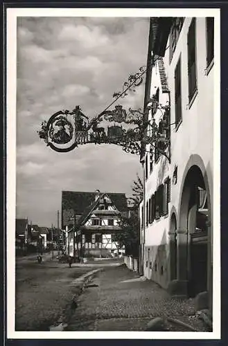 AK Weisweil / Forchheim, Gasthaus zum Erbprinzen, Bes. F. Zoberst