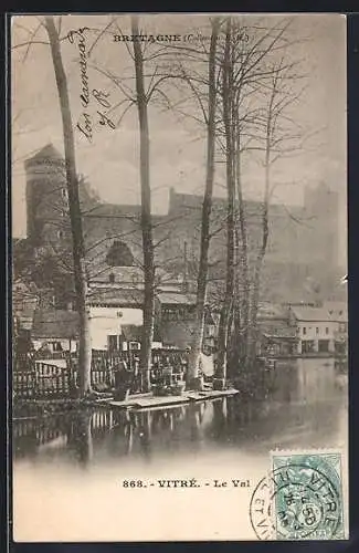 AK Vitré, le château et le Val