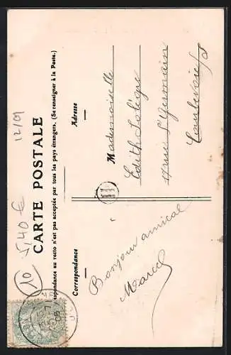 AK Troyes, Monument des Enfants de l`Aube