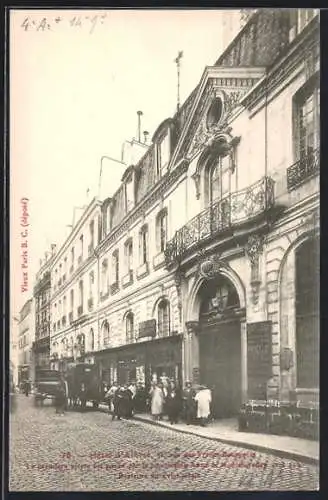 AK Paris, Hotel d`Albrot, 31 Rue des Francs-Bourgeois