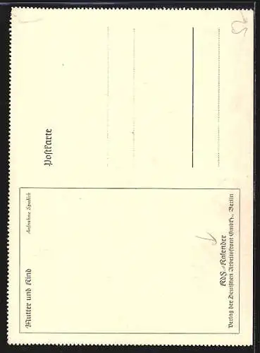 AK Junge Mutter und kleines Mädchen in Strandanzügen am Meer