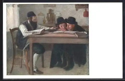 AK Studierstube mit Lehrer und Schülern