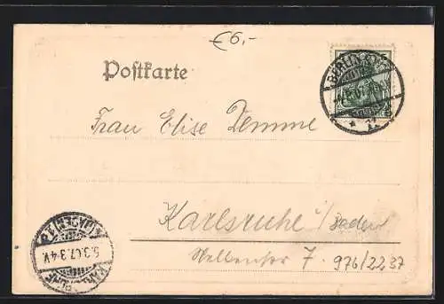 AK Berlin, Gasthof Kaiser-Keller, Apostel-Keller, Friedrichstrasse