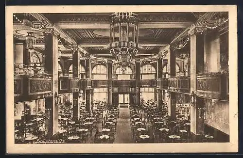 AK Berlin-Tiergarten, Hauptansicht im Gasthaus Piccadilly am Potsdamer Platz Bes.: Heinrich Braun