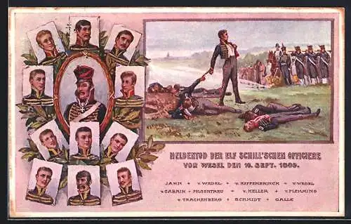 AK Heldentod der elf Schill`schen Offiziere