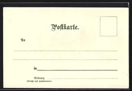 Lithographie Das Postwesen in Frankreich, Briefträger auf Stelzen