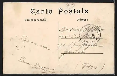 AK Paris, Rue de la Roquette, Strassenpartie mit Pferdekutschen